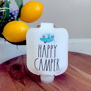 ❗️2/$22❗️ RAE DUNN HAPPY CAMPER HAND SANITIZER HOLDER BOTTLE